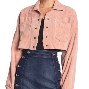 Favlux Cropped Corduroy Jacket